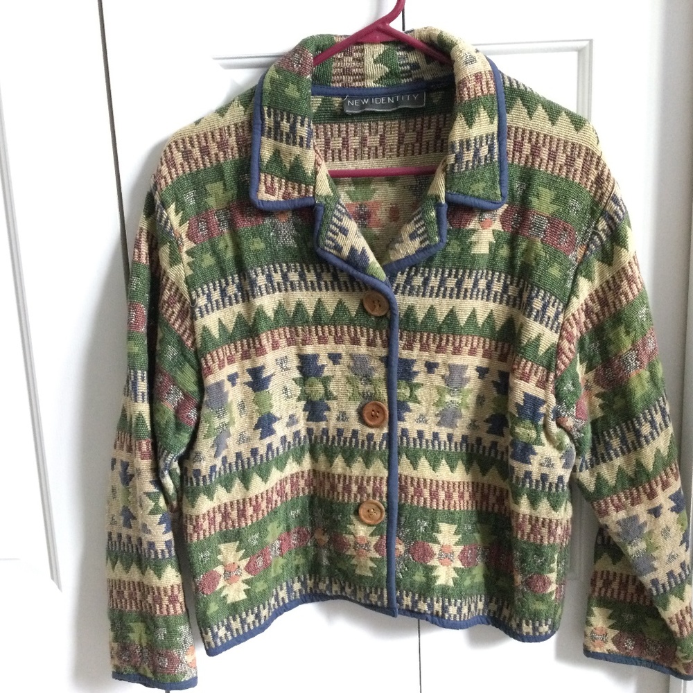 Womens New Identity Western design Jacket size S